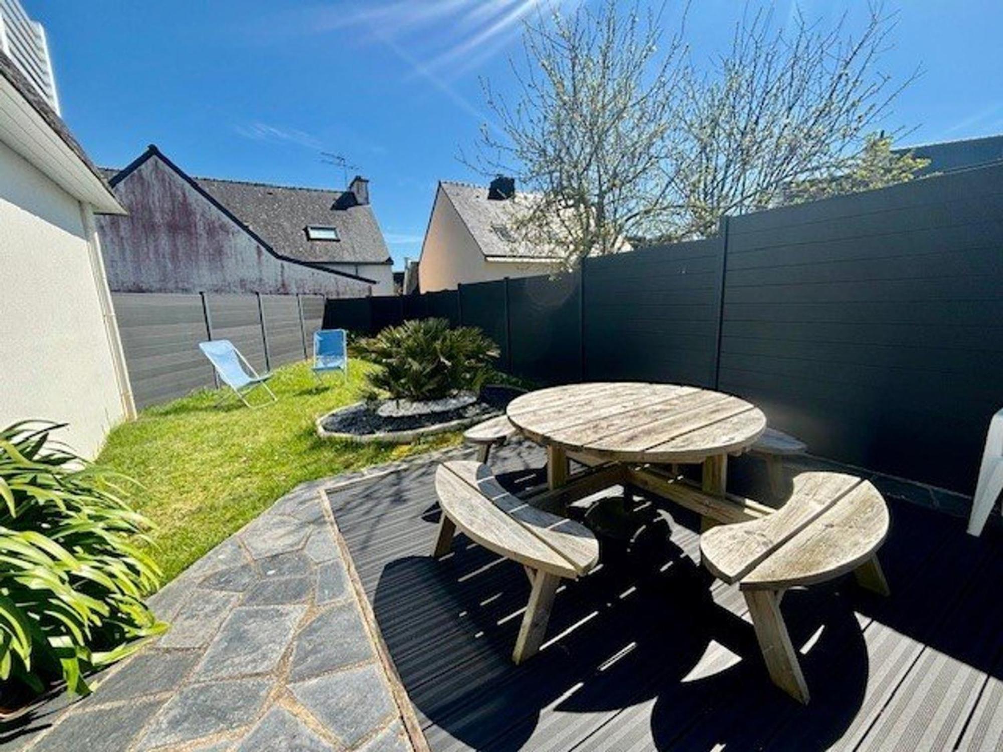 Maison Lumineuse A Quiberon, 90M², Avec Cour, Proche Plage, 6 Pers., Wifi, Animaux Acceptes, Classee 3* - Fr-1-478-76 Экстерьер фото